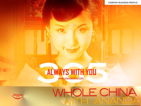 ANANDA TRAVEL - Representative. Moscow 2010: Ananda Business Profile